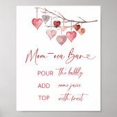 リトルスウィートアールヴァレンティーンズモモモザバー ポスター (正面)