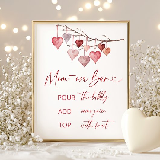 リトルスウィートアールヴァレンティーンズモモモザバー ポスター