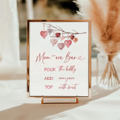 リトルスウィートアールヴァレンティーンズモモモザバー ポスター