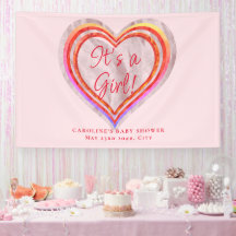 リトルスウィートウォーター色ベビーガールシャワー