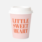 リトルスウィートガールファースト誕生日 紙コップ