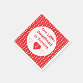 リトルスウィートトドラー誕生日 スタンダードカクテルナプキン (角)