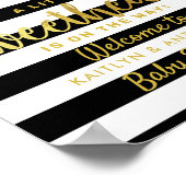 リトルスウィートバレンタインデイベビーシャワー ポスター (角)