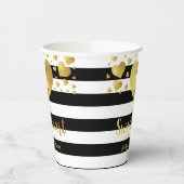 リトルスウィートバレンタインデイベビーシャワー 紙コップ (左)