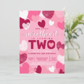 リトルスウィートバレンタインデー2回目の誕生日 招待状 (スタンド正面)