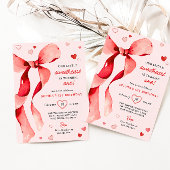リトルスウィートバレンタインボウ誕生日 招待状