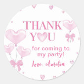 リトルスウィートバレンタイン誕生日 ラウンドシール (正面)