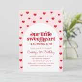 リトルスウィートバレンタイン誕生日 招待状 (スタンド正面)