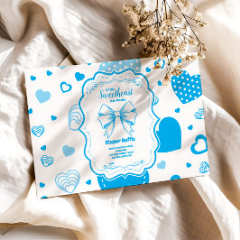 リトルスウィートブルーバレンタインダイアパラッフル エンクロージャーカード