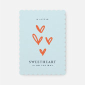 リトルスウィートボーイ赤ちゃんシャワー 招待状