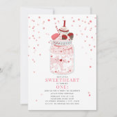 リトルスウィートミルクシェイクバレンタインデー1日 招待状 (正面)