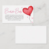 リトルスウィートレッドバレンタインベビー エンクロージャーカード (正面/裏面)