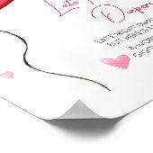 リトルスウィートレッドバレンタイン深夜おむつ ポスター (角)