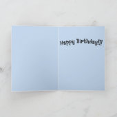 リトルスカンクスお誕生日おめでとうございます  カード (内部)
