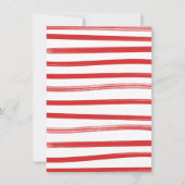 リトルスガーベースボールクロースレイン誕生日パーティー 招待状 (裏面)