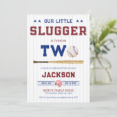 リトルスガーボーイ第2期バースデーベースボール 招待状 (スタンド正面)