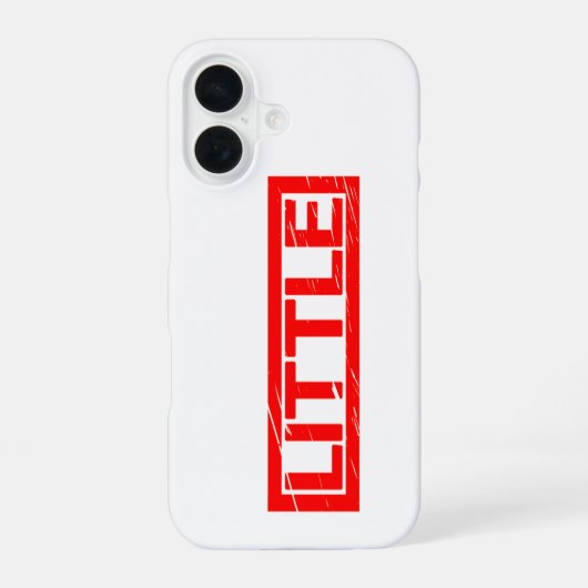 リトルスタンプ iPhone 16ケース (裏面)