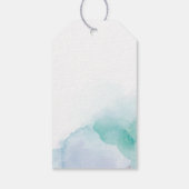 リトルスターウッドランドキツネベビーシャワー ギフトタグ (裏面)