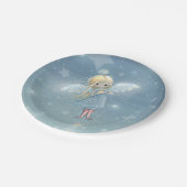 リトルスターエンジェルホリデーアート ペーパープレート (アングル)