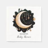 リトルスターカラフルズベビーシャワー スタンダードカクテルナプキン (正面)