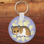 リトルスターシリアハムスター キーホルダー (正面)