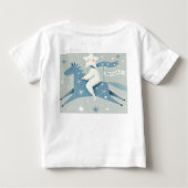 リトルスター子供部屋ベビー ベビーTシャツ (裏面)