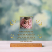 リトルスター – ベビーロス記念写真記念 アクリルサイン (ニュートラル)