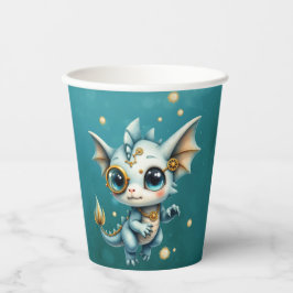 リトルスチームドラゴン – プロフェッショナルカオスエンジニア。 紙コップ