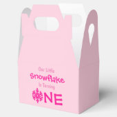 リトルスノーフレーク1歳の誕生日 フェイバーボックス (オープン)