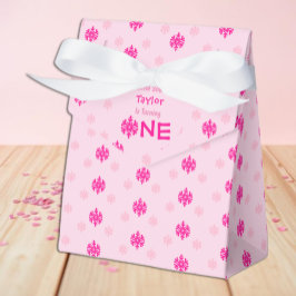 リトルスノーフレーク1歳の誕生日 フェイバーボックス