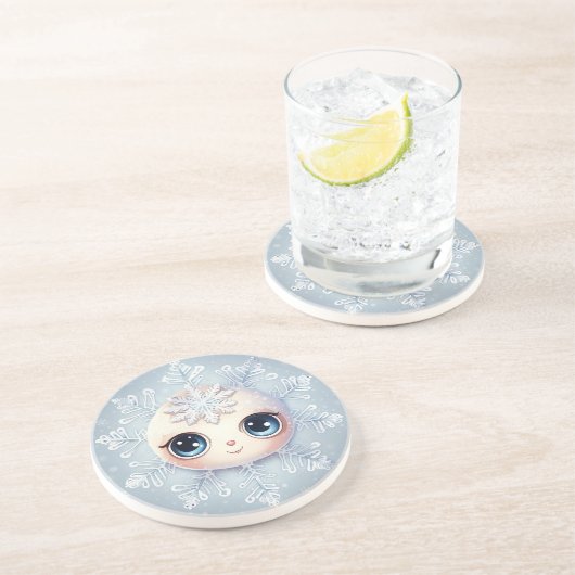 リトルスノーフレーク1 コースター (側面)