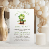 リトルスプラウトベイビーシャワー 招待状