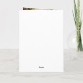 リトルスポッテッドディアウッドランド誕生日招待状- 招待状 (裏面)