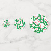 リトルスラッガー野球の誕生日パーティー コンフェッティ (裏面)