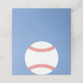 リトルスラッガー野球スポーツベビーシャワー プレイスカード (外部開封)