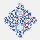 リトルスラッガー野球ベビーシャワー愛用ボックス フェイバーボックス (折り畳みなし)