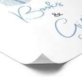 リトルスラッガー野球赤ちゃんシャワー本&ギフト ポスター (角)