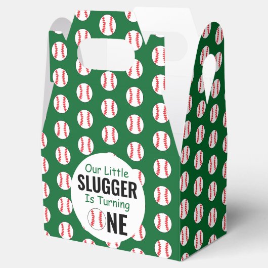 リトルスラッガー野球1歳の誕生日 フェイバーボックス (オープン)