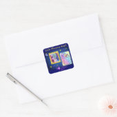 リトルスリーピングエンジェルスクエアステッカー スクエアシール (封筒)