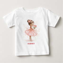リトルスワン ベビーTシャツ