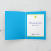 リトルスーパースター卒業カード サンキューカード (内部)