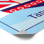 リトルセイボートカスタマイズ子供部屋アートプリント ポスター (角)