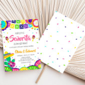 リトルセノリタフィエスタベビーシャワー 招待状