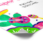 リトルセノリタベビシャワーおむつラッフル ポスター (角)