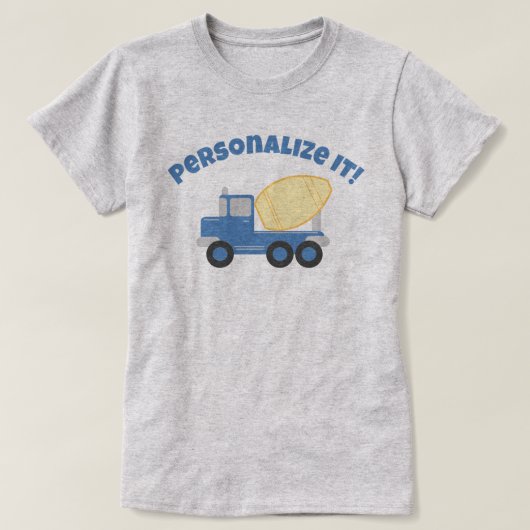 リトルセメントトラック Tシャツ (デザイン正面)