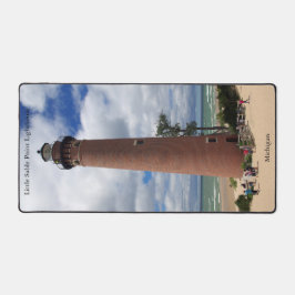 リトルセーブルポイントライトハウスデスクマット デスクマット