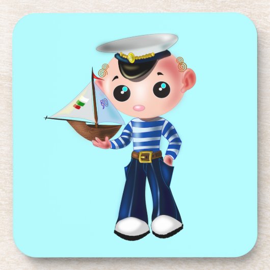 リトルセーラーボーイブルーコースター コースター (正面)