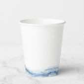 リトルセーラー航海のブルーパステル1st誕生日 紙コップ (裏面)