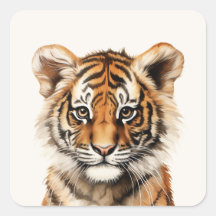 リトルタイガーの水色ポートレート