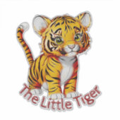 リトルタイガーカスタマイズ可能子供部屋 シール (正面)